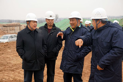 集團(tuán)領(lǐng)導(dǎo)會同航天六院、航天六院十一所（京）調(diào)研灞橋生活垃圾無害化處理項目